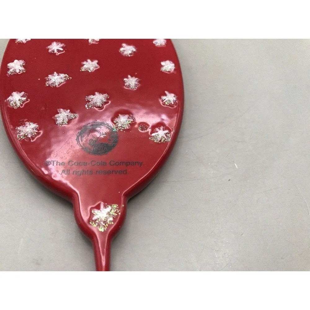 2006 Dept 56 Coca-Cola Santa‎ Christmas Glass Ornament New in Box